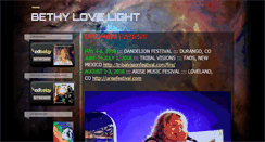 Desktop Screenshot of bethylovelight.com